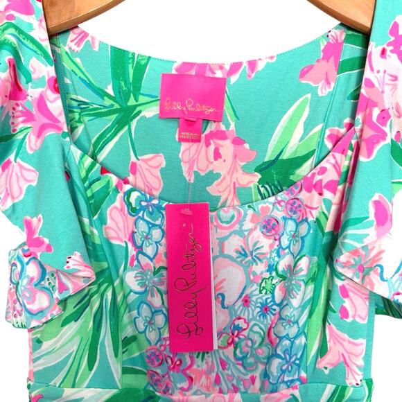 NWT Lilly Pulitzer Cristal Maxi Dress Isn't She lovely size XS - Picture 4 of 9